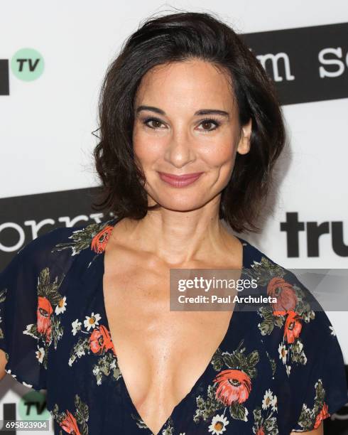 Actress Alison Becker attends the premiere of truTV's "I'm Sorry" at The SilverScreen Theater at the Pacific Design Center on June 13, 2017 in West...