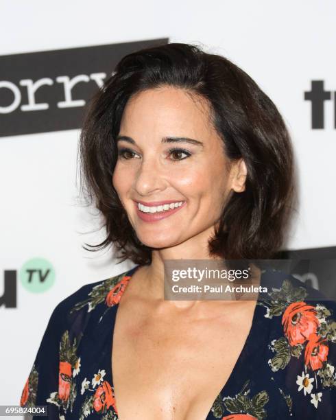 Actress Alison Becker attends the premiere of truTV's "I'm Sorry" at The SilverScreen Theater at the Pacific Design Center on June 13, 2017 in West...