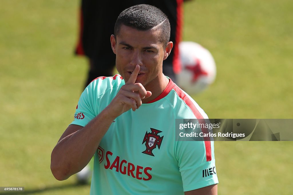 Portugal Training Session and Press Conference