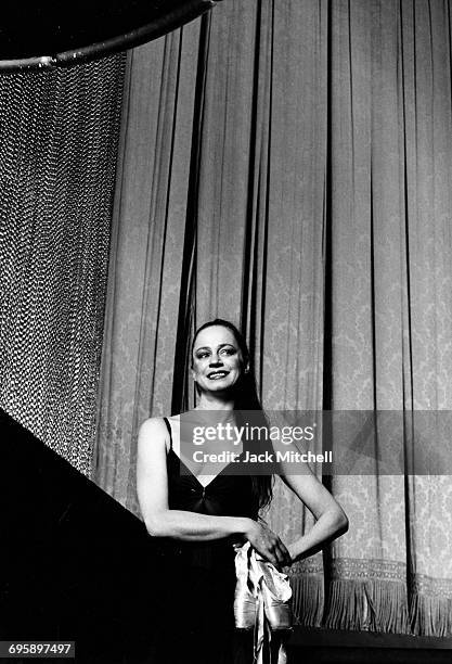 New York City Ballet dancer Heather Watts photographed in 1994.