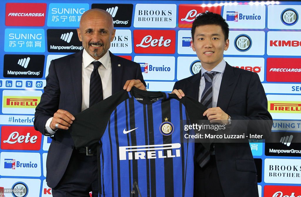 FC Internazionale Presents New Coach Luciano Spalletti