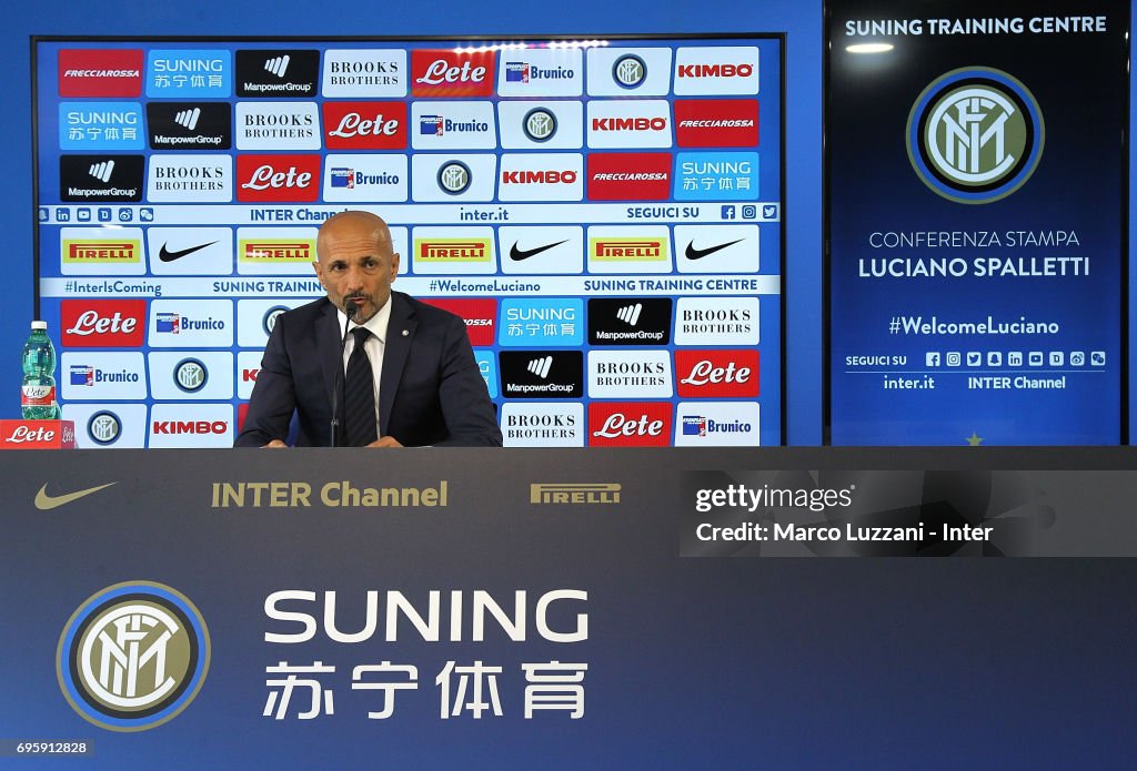 FC Internazionale Presents New Coach Luciano Spalletti