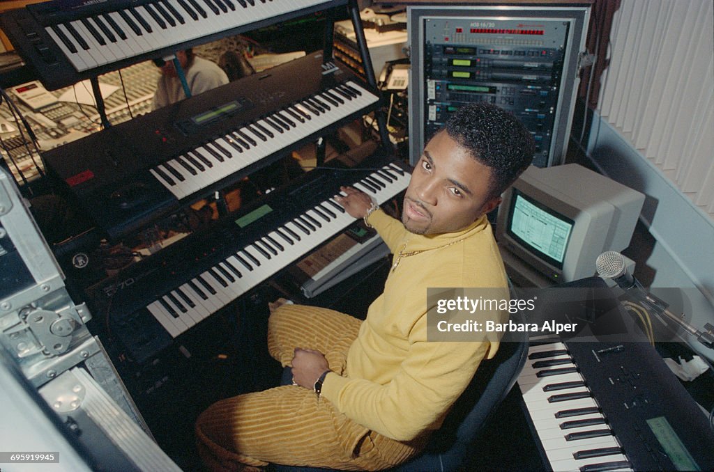 Rapper Teddy Riley American singer-songwriter and musician Teddy Riley in New York City ...