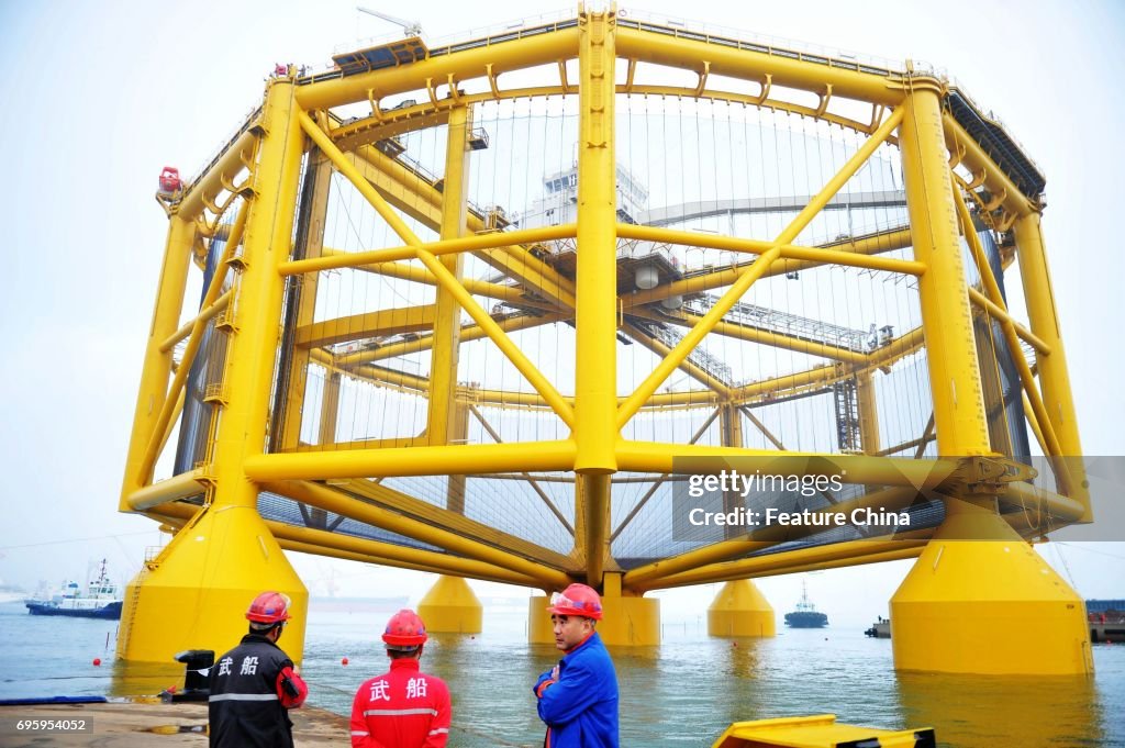 Smart Deep Sea Salmon Farm In China