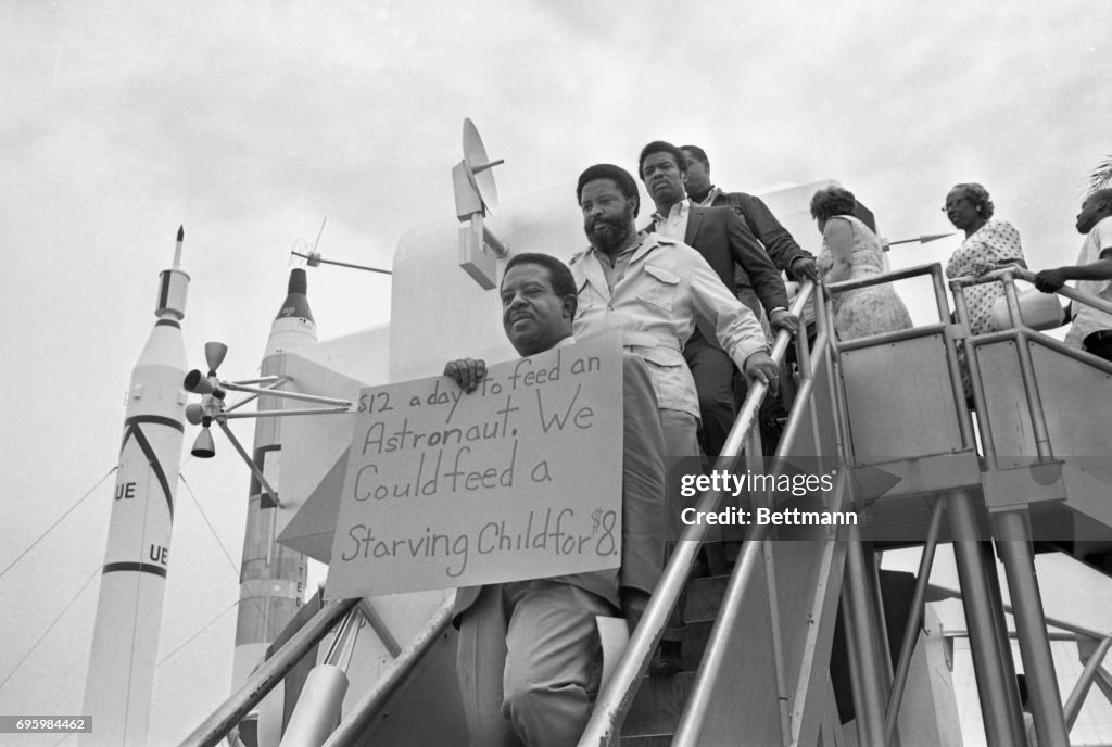"Poor People" Protest at Apollo 11 Launch