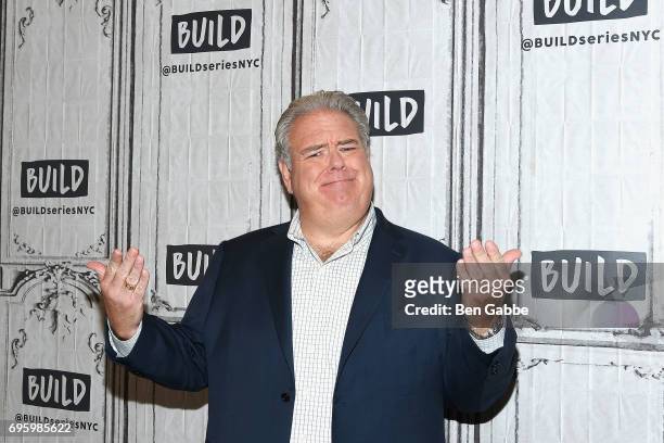 Actor Jim O'Heir attends the Build Series to discuss "The Middle" at Build Studio on June 14, 2017 in New York City.