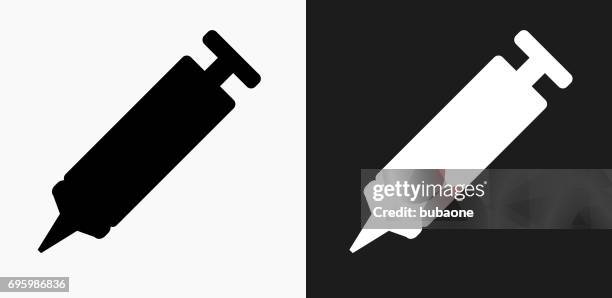 silicon on black and white vector backgroundse and glue sealant icon on black and white vector backgrounds - sealant stock illustrations