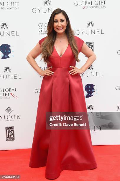 Maria Bravo attends the Global Gift Gala for The Diana Award, hosted by Earl Spencer at Althorp House on June 14, 2017 in Northampton, England.