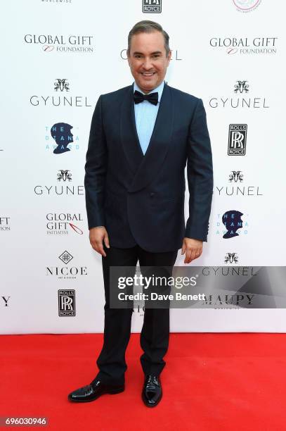 Nick Ede attends the Global Gift Gala for The Diana Award, hosted by Earl Spencer at Althorp House on June 14, 2017 in Northampton, England.