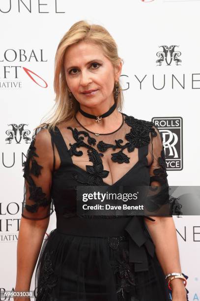 Afsi Moshiri attends the Global Gift Gala for The Diana Award, hosted by Earl Spencer at Althorp House on June 14, 2017 in Northampton, England.