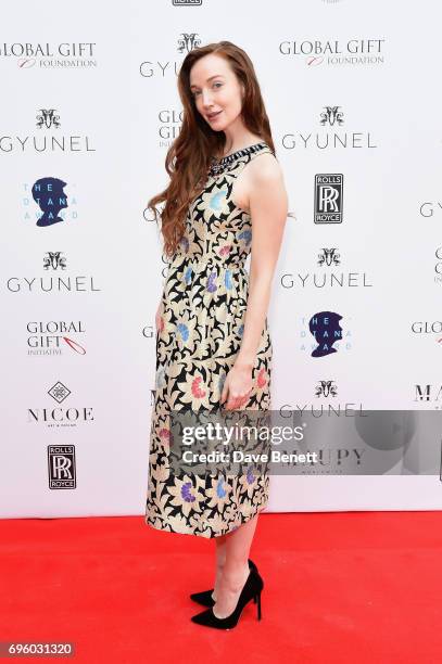 Olivia Grant attends the Global Gift Gala for The Diana Award, hosted by Earl Spencer at Althorp House on June 14, 2017 in Northampton, England.