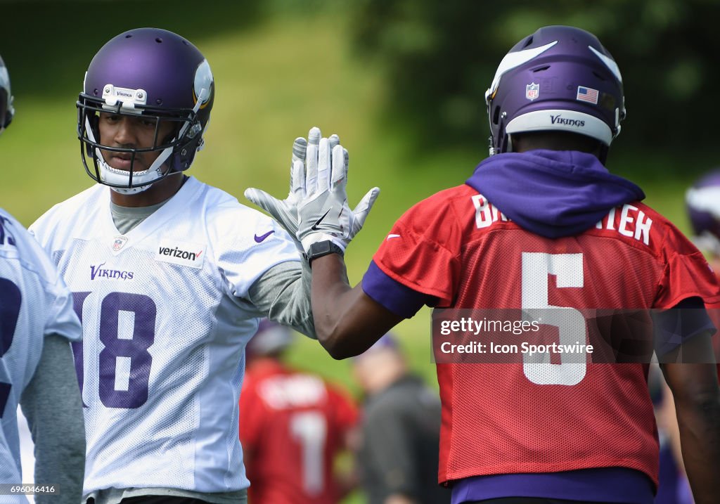 NFL: JUN 14 Vikings Minicamp