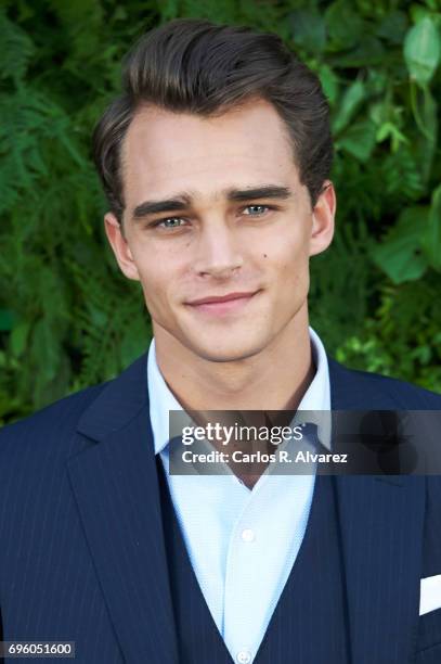 Spanish model Pepe Barroso Jr attends the opening of the new Porcelanosa store on June 14, 2017 in San Sebastian de los Reyes, Spain.