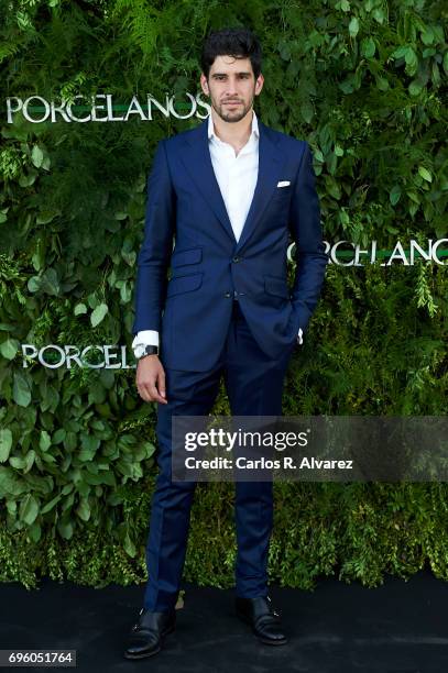 Spanish bullfigther Alberto Lopez Simon attends the opening of the new Porcelanosa store on June 14, 2017 in San Sebastian de los Reyes, Spain.