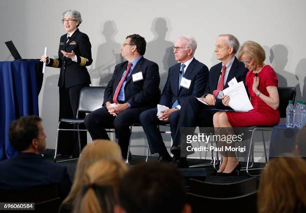 Ann Schuchat, M.D., Acting Director, Centers for Disease Control and Prevention ; Ron Klain, Former White House Ebola Response Coordinator; Executive...