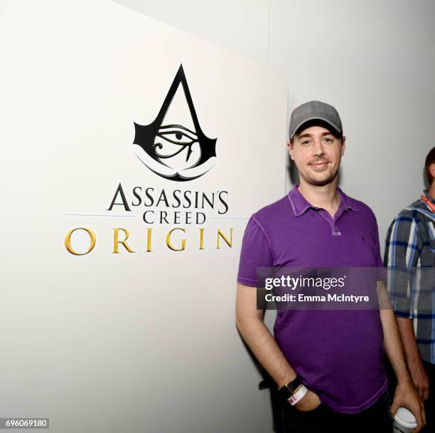 Actor Sean Murray attends E3 2017 at Los Angeles Convention Center on June 14, 2017 in Los Angeles, California.