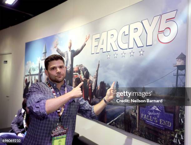 Actor Jerry Ferrara attends E3 2017 at Los Angeles Convention Center on June 14, 2017 in Los Angeles, California.