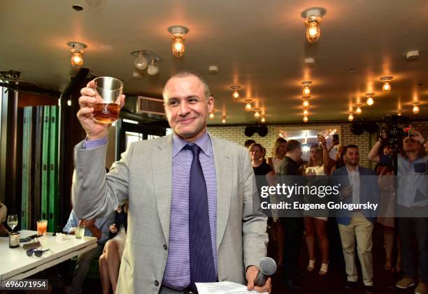 Public Relations Ronn Torossian speaks during 5WPR 15th Anniversary Event at Catch Rooftop on June 14, 2017 in New York City.