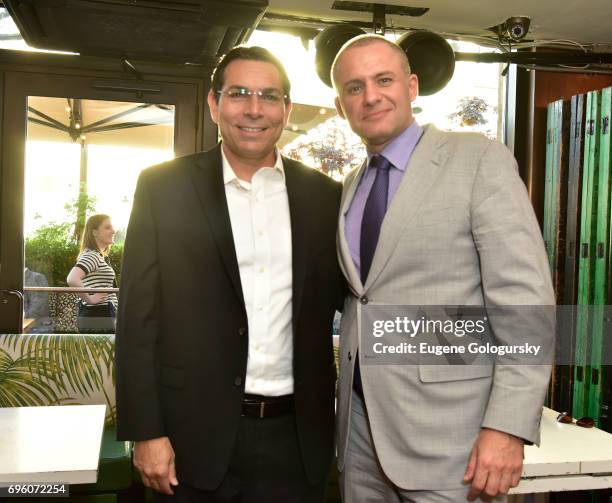 Israeli Ambassador to to UN Danny Danon and CEO 5W Public Relations Ronn Torossian attend 5WPR 15th Anniversary Event at Catch Rooftop on June 14,...
