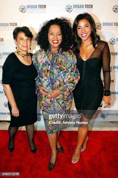 Pat Bransford, Sherry Bronfman, and Hannah Bronfman attend the 2017 Urban Tech Gala at Gustavino's on June 14, 2017 in New York City.