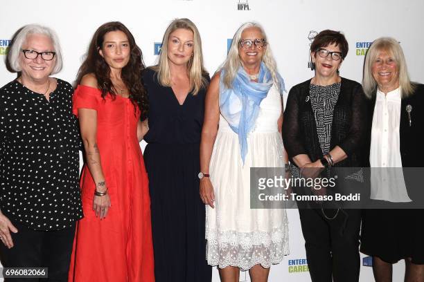 Teri Schwartz, Reed Morano, Sheryl Lee, Becky Smith and Celia Mercer attend the 26th Annual UCLA M.F.A. Directors Spotlight at Directors Guild Of...