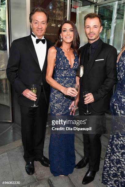 Pierre Wulff Jerome Epinette and guest attend the 2017 Fragrance Foundation Awards Presented By Hearst Magazines at Alice Tully Hall on June 14, 2017...