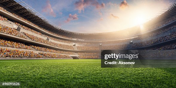 3D voetbalstadion 3D voetbalstadion