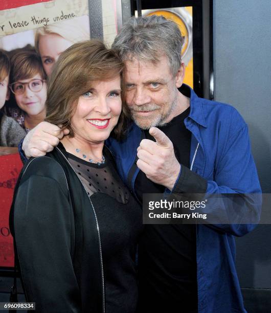 Actor Mark Hamill and wife Marilou York attend the 2017 Los Angeles Film Festival - Opening Night Premiere Of Focus Features' 'The Book Of Henry' at...