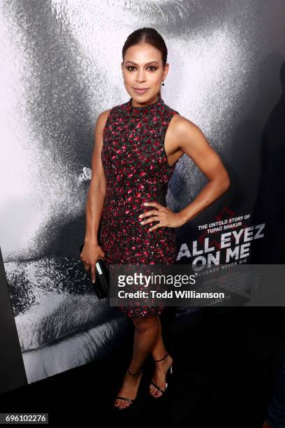 Actor Toni Trucks at the "ALL EYEZ ON ME" Premiere at Westwood Village Theatre on June 14, 2017 in Westwood, California.