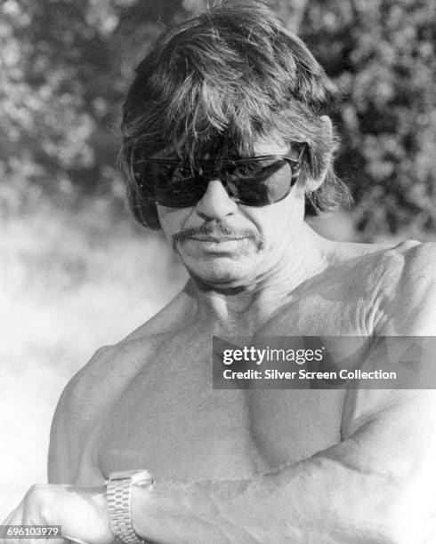 Actor Charles Bronson , circa 1970.