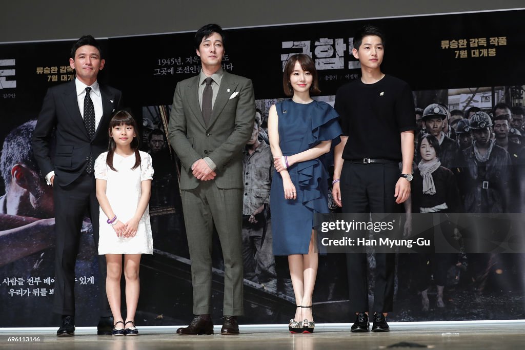 "The Battleship Island" Press Conference In Seoul