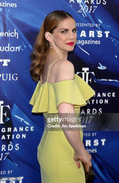 Actress Anna Chlumsky attends the 2017 Fragrance Foundation Awards at Alice Tully Hall, Lincoln Center on June 14, 2017 in New York City.
