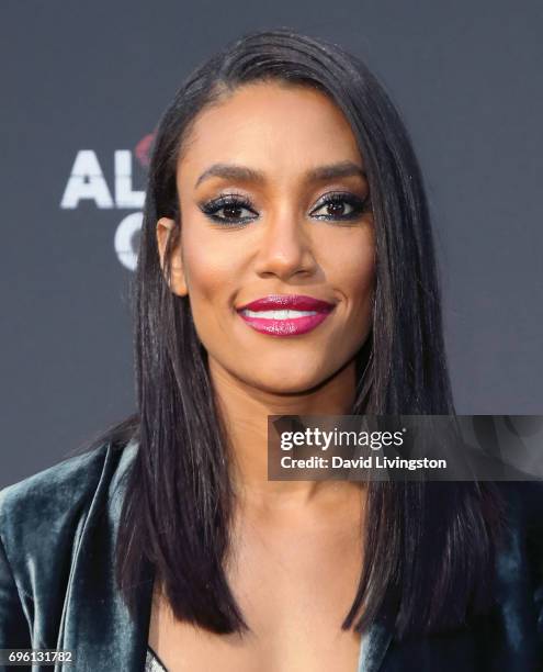 Actress Annie Ilonzeh attends the premiere of Lionsgate's "All Eyez On Me" on June 14, 2017 in Los Angeles, California.