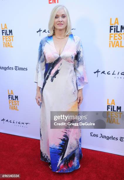 Barbara Crampton arrives at the 2017 Los Angeles Film Festival - Opening Night Premiere Of Focus Features' "The Book Of Henry" at Arclight Cinemas...