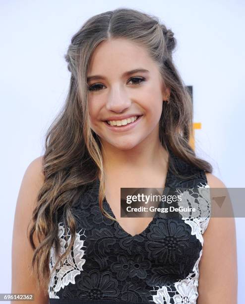 Mackenzie Ziegler arrives at the 2017 Los Angeles Film Festival - Opening Night Premiere Of Focus Features' "The Book Of Henry" at Arclight Cinemas...