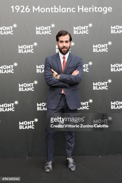 Fernando Fernandez attends '1926 Montblanc Heritage Launch event' on June 14, 2017 in Florence, Italy.