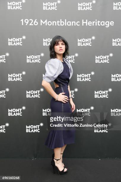 Alessandra Denegri attends the '1926 Montblanc Heritage Launch event' on June 14, 2017 in Florence, Italy.