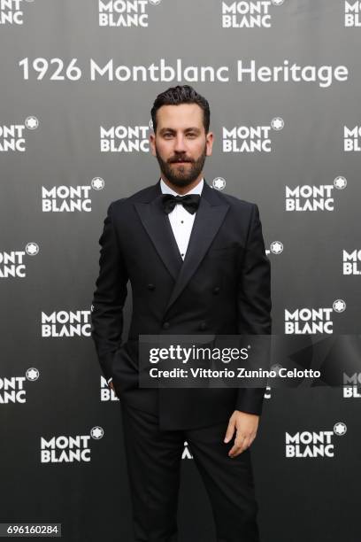 Matthew Zorpas attends the '1926 Montblanc Heritage Launch event' on June 14, 2017 in Florence, Italy.