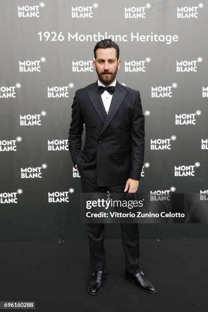 Matthew Zorpas attends the '1926 Montblanc Heritage Launch event' on June 14, 2017 in Florence, Italy.