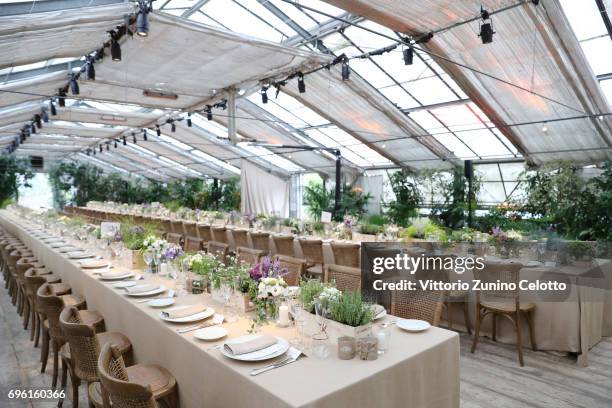 General view of atmosphere during the '1926 Montblanc Heritage Launch event' on June 14, 2017 in Florence, Italy.