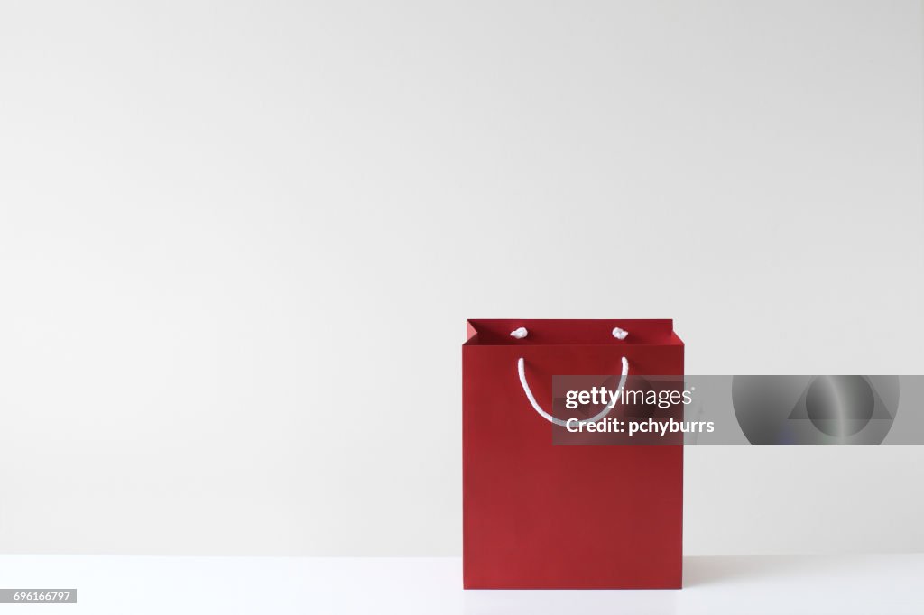 Shopping bag with a smiley face