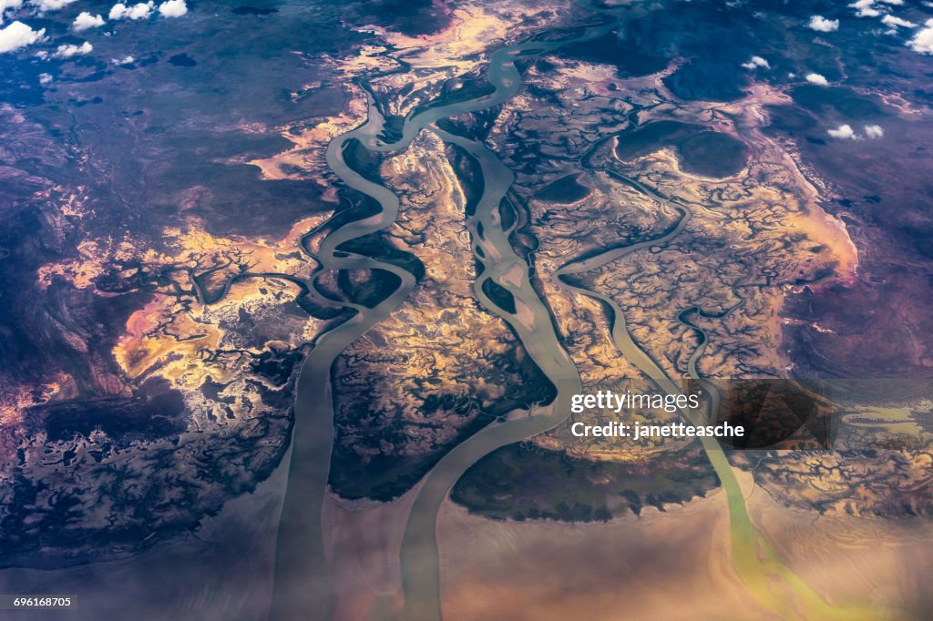Limmen Aerial View Of Limmen National Park Northern Territory Australia High ...