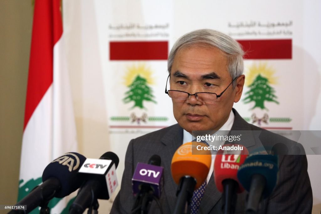 China's Special Envoy for Syria, Xie Xiaoyan in Lebanon