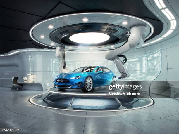 futurelab generic car - automobile industry photos et images de collection