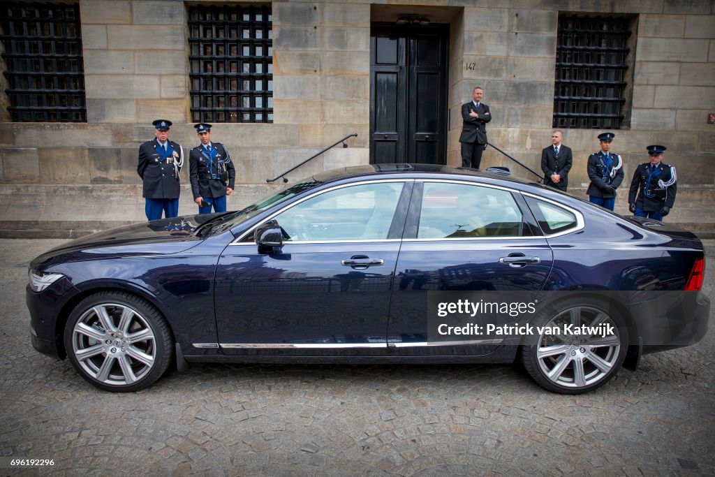 Dutch King and Queen attend palace symposium in Amsterdam