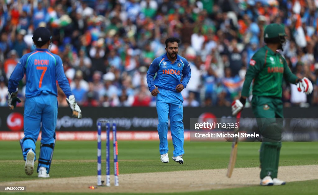 Bangladesh v India - ICC Champions Trophy Semi Final