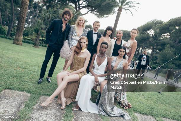 Marlon Texeira, Lara Stone, Pierre Emmanuel Angeloglou, Kristina Bazan, Olivier Rousteing, Irina Shayk, Alexina Graham, Maria Borges, Neelam Gill are...