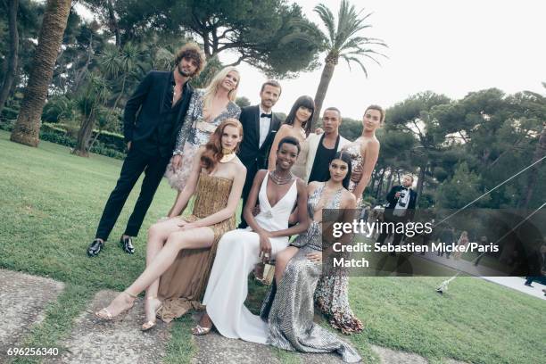 Marlon Texeira, Lara Stone, Pierre Emmanuel Angeloglou, Kristina Bazan, Olivier Rousteing, Irina Shayk, Alexina Graham, Maria Borges, Neelam Gill are...