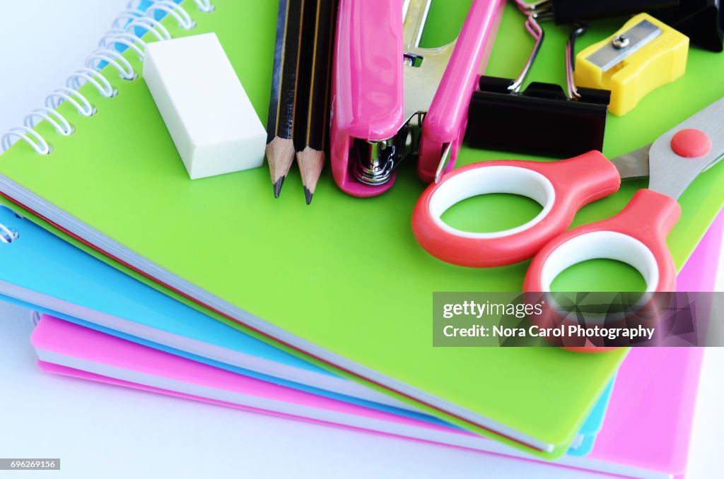 Stationery and note pad.