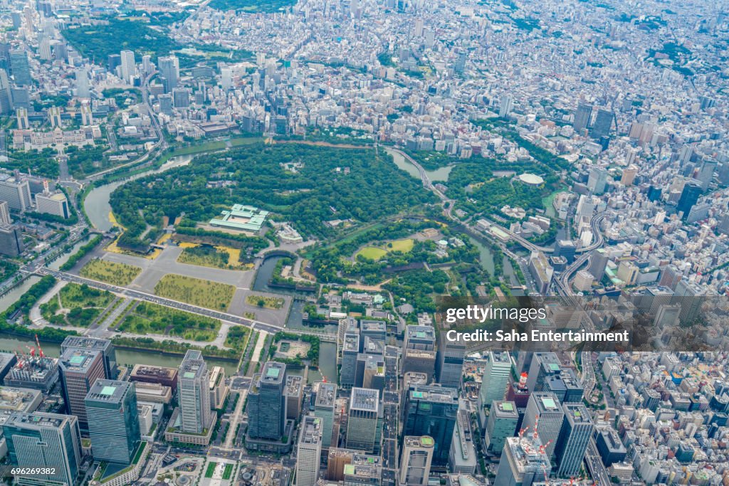 Imperial Palace bird's eye view